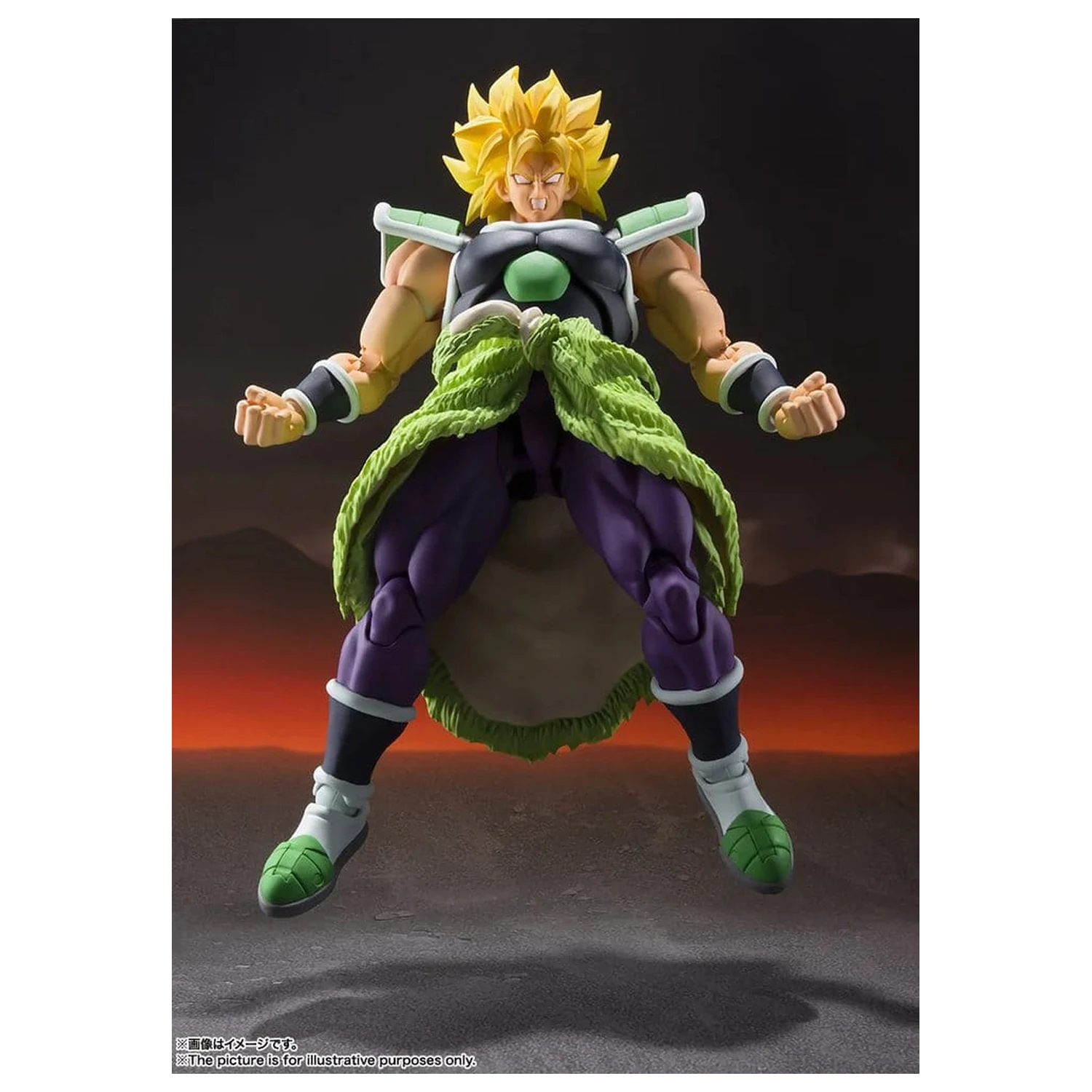 Dragon Ball Super S.H.Figuarts Figurina de actiune Broly -Super- 19 cm poza produsului
