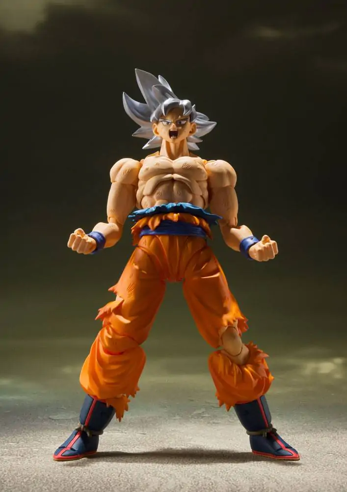 Figurină de acțiune Dragon Ball Super S.H. Figuarts Son Goku Ultra Instinct 14 cm poza produsului