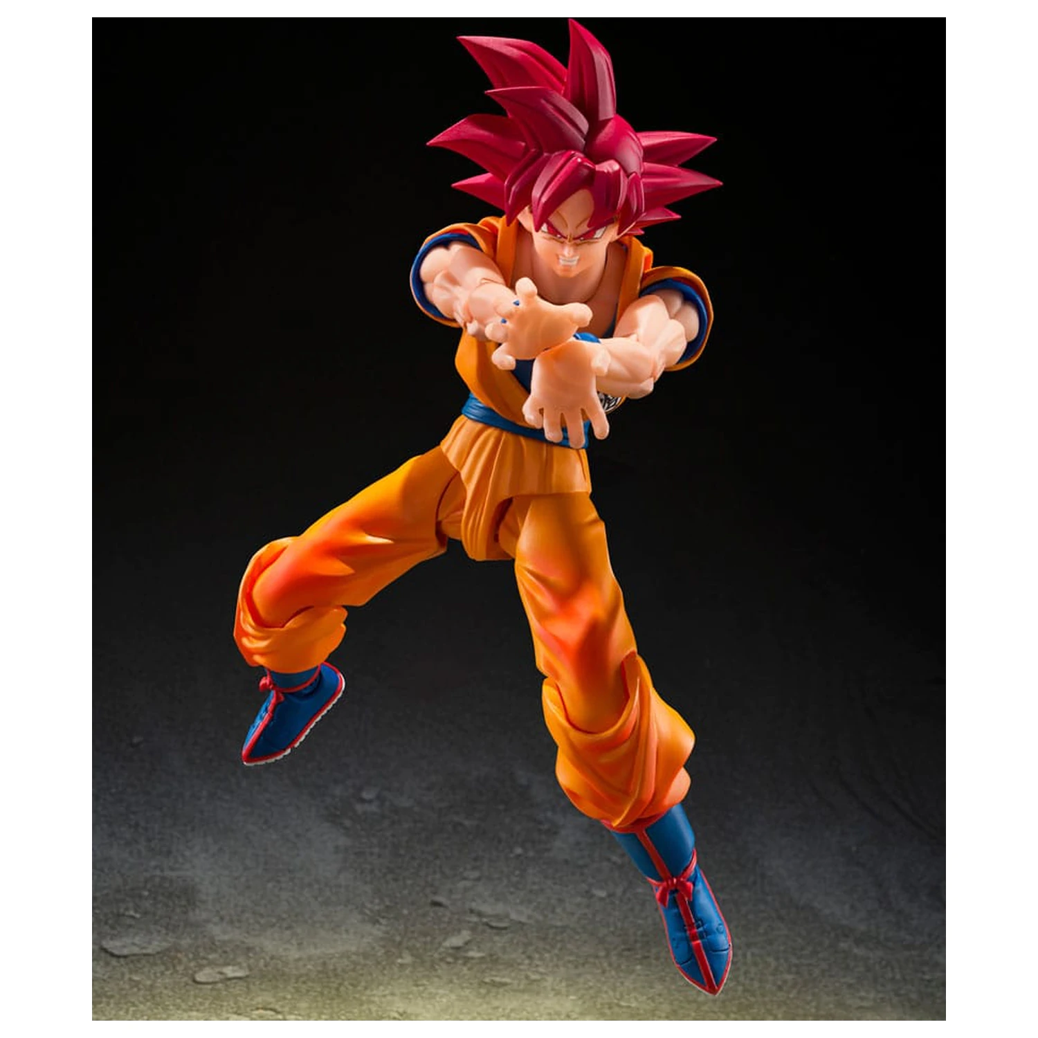 Dragon Ball Super S.H.Figuarts Figurina de actiune Super Saiyan God Son Guko (God Aura) 15 cm poza produsului