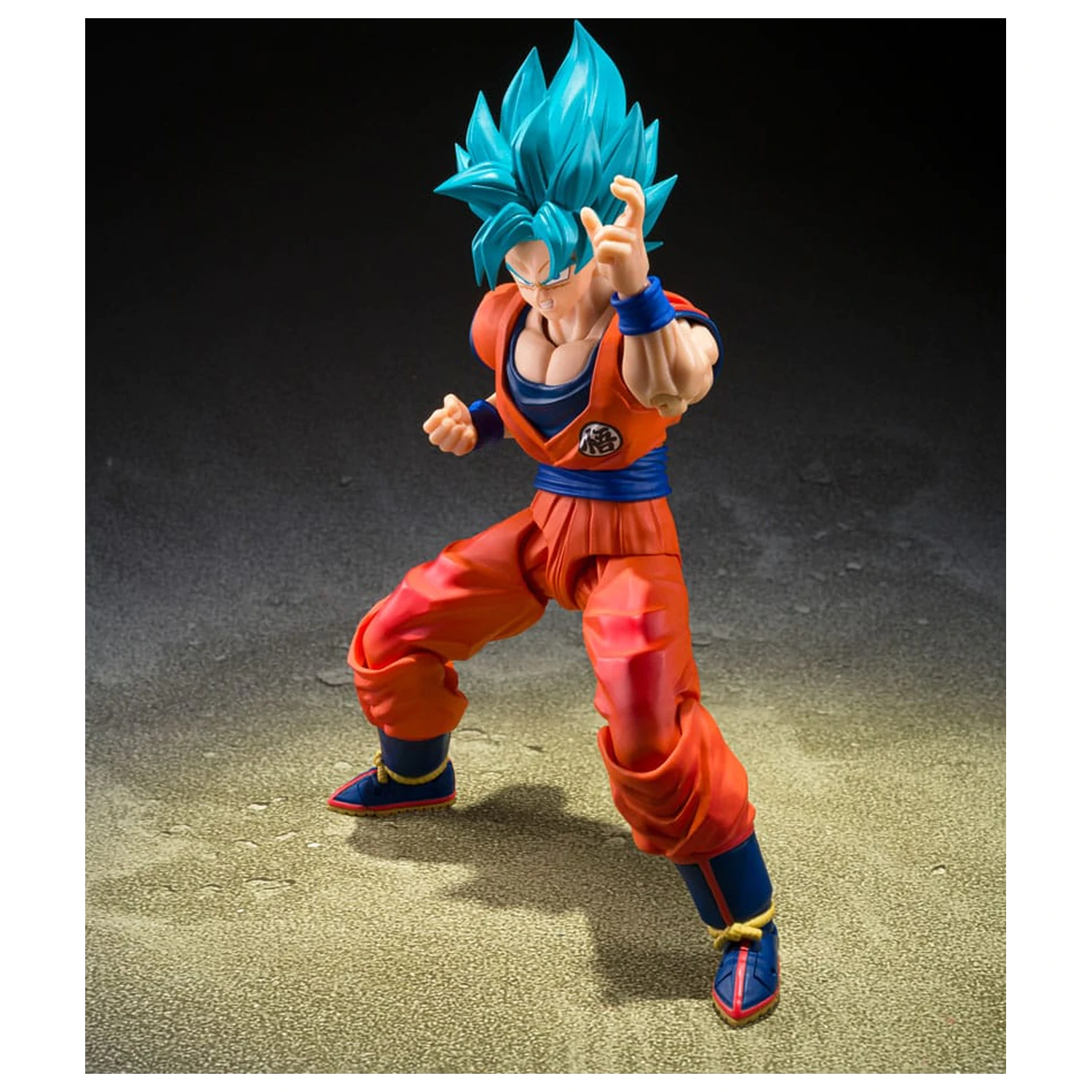 Dragon Ball Super S.H.Figuarts Figurina de actiune Super Saiyan God Super Son Guko (Blue power transcending Limits) 15 cm poza produsului