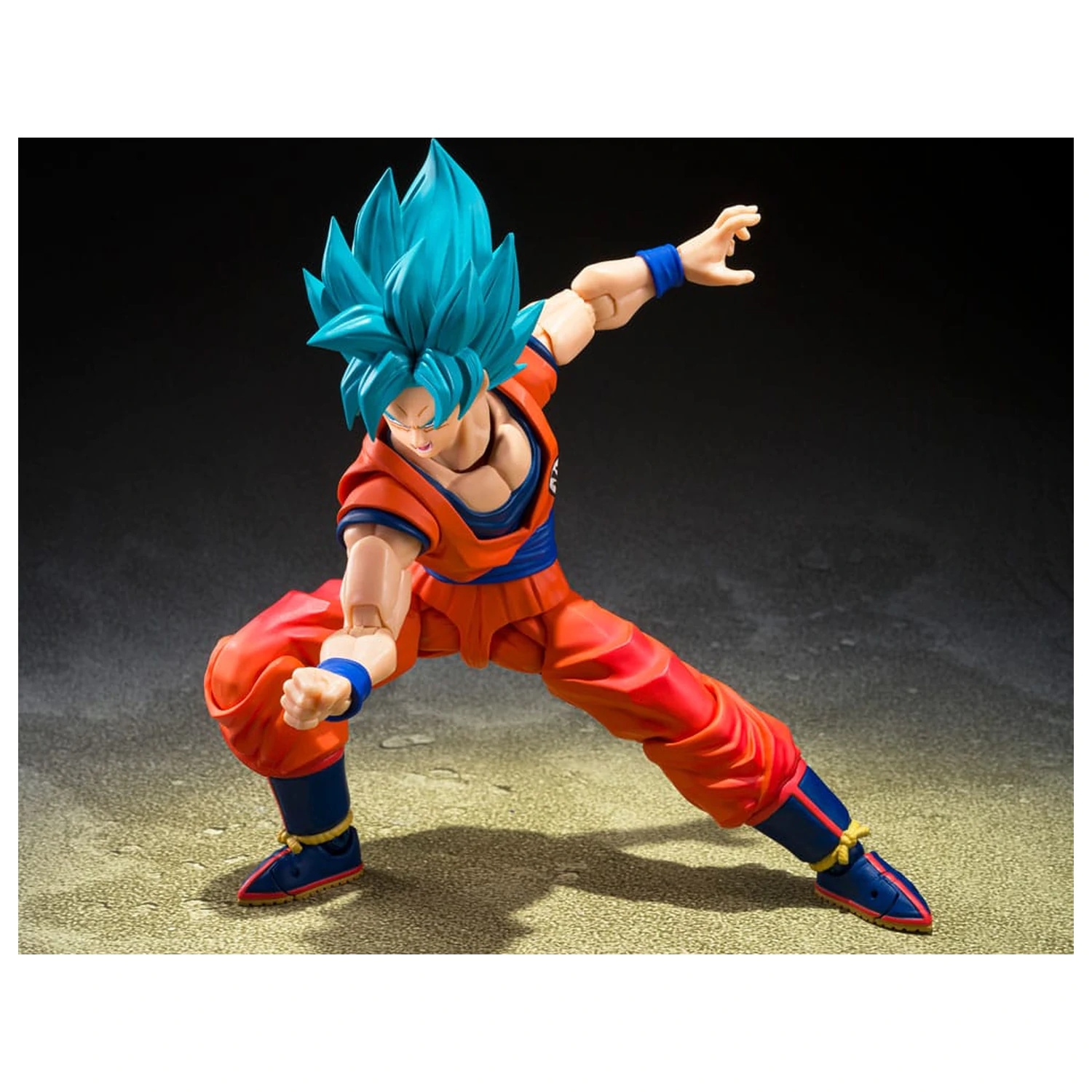 Dragon Ball Super S.H.Figuarts Figurina de actiune Super Saiyan God Super Son Guko (Blue power transcending Limits) 15 cm poza produsului