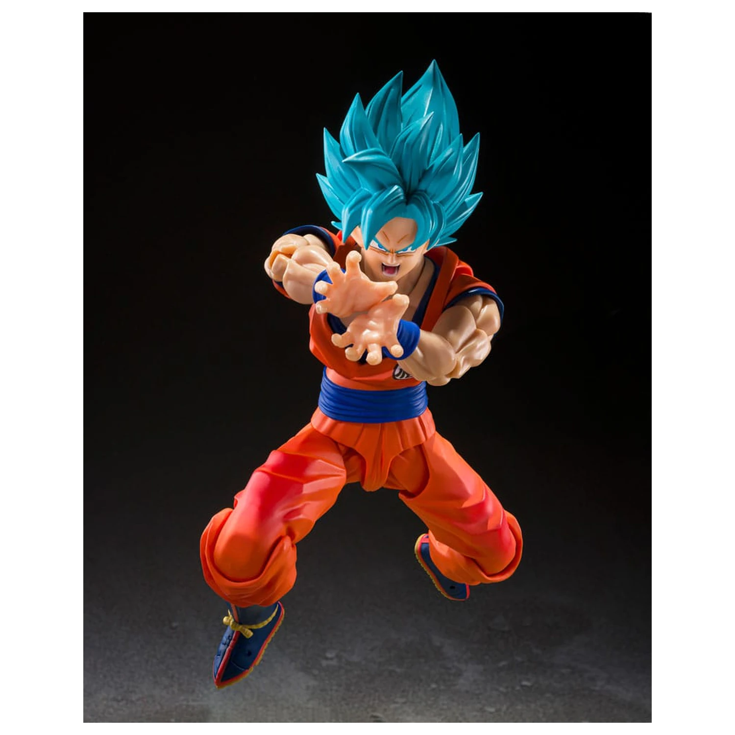 Dragon Ball Super S.H.Figuarts Figurina de actiune Super Saiyan God Super Son Guko (Blue power transcending Limits) 15 cm poza produsului