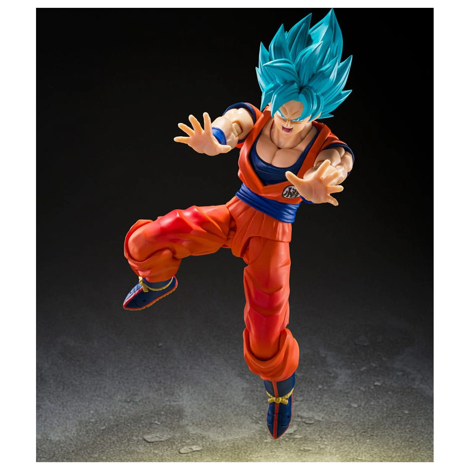 Dragon Ball Super S.H.Figuarts Figurina de actiune Super Saiyan God Super Son Guko (Blue power transcending Limits) 15 cm poza produsului