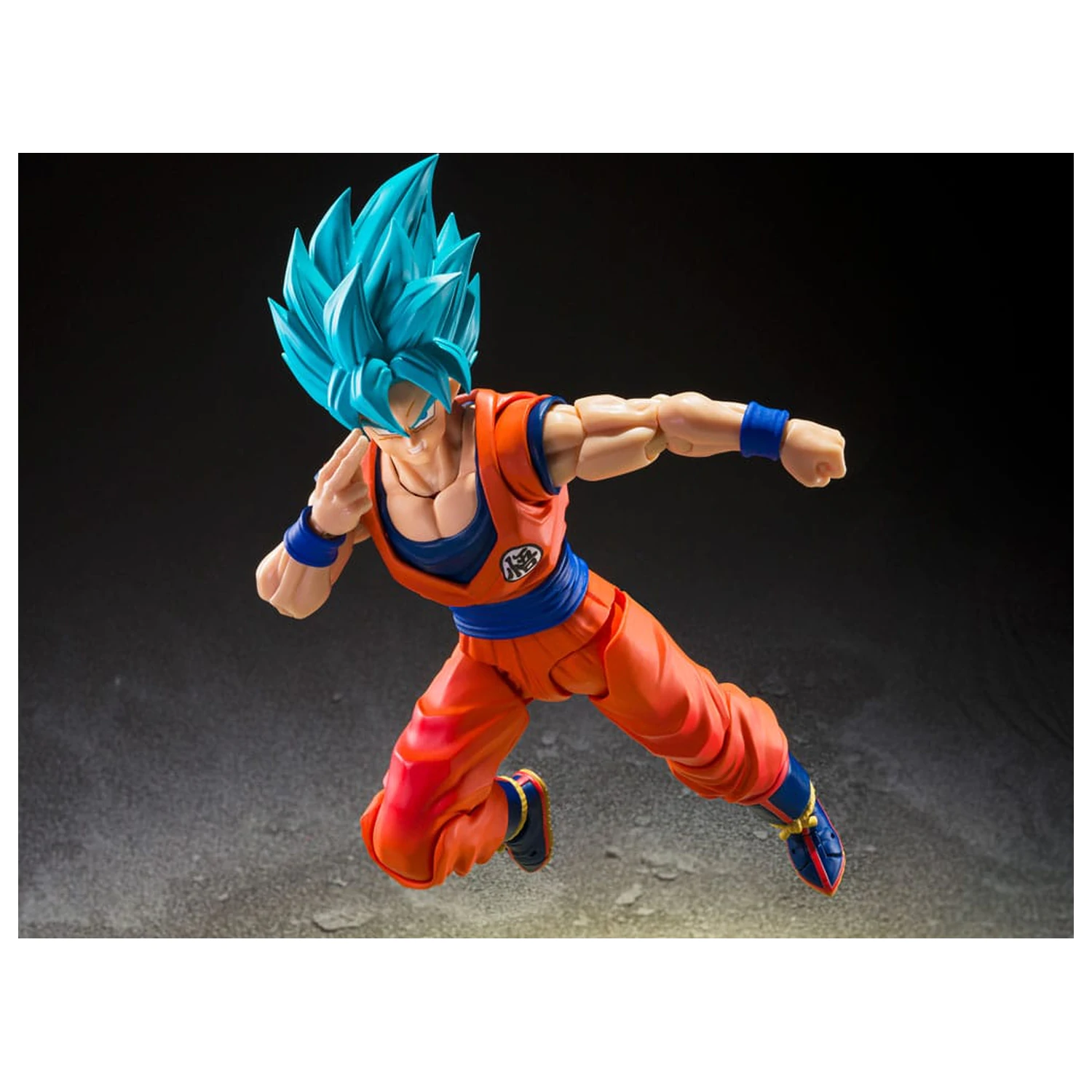 Dragon Ball Super S.H.Figuarts Figurina de actiune Super Saiyan God Super Son Guko (Blue power transcending Limits) 15 cm poza produsului
