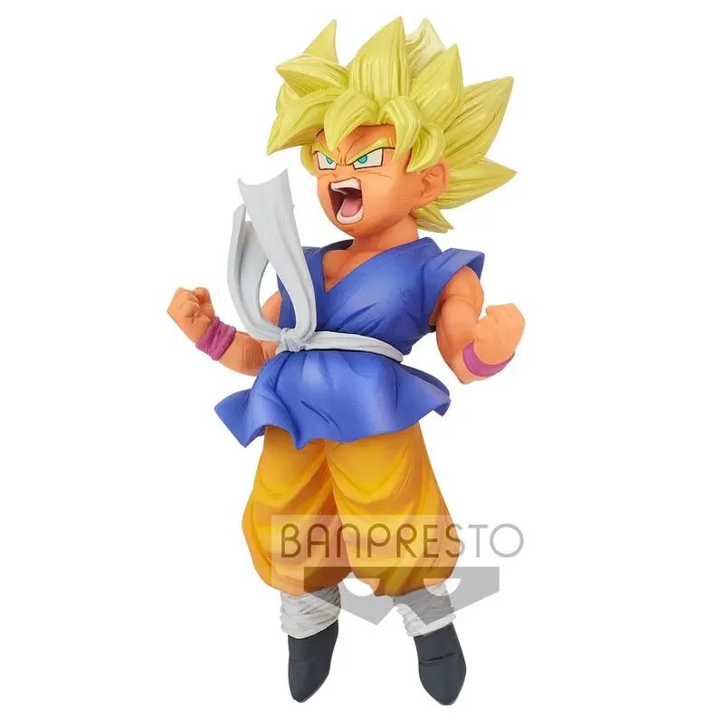 Dragonball Super Son Goku Fes Statuie din PVC Super Saiyan Son Goku (Kids) 14 cm poza produsului