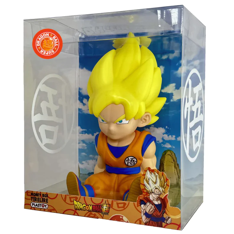 Dragon Ball Super Son Goku Super Saiyan Pușculiță figurină 15cm poza produsului