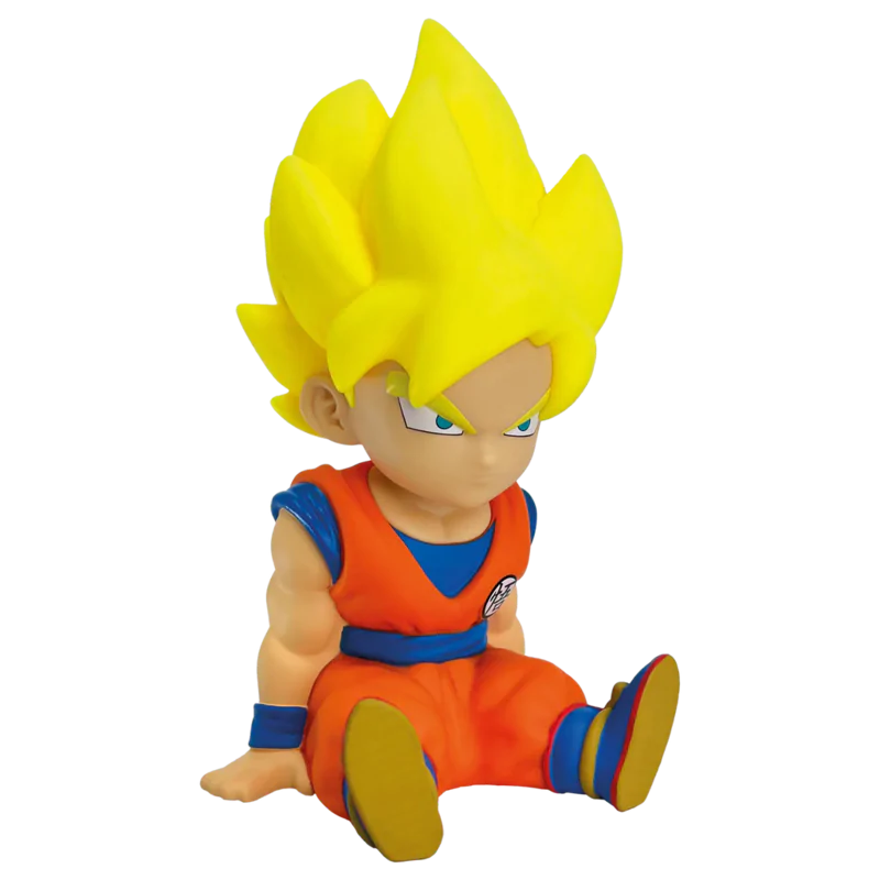 Dragon Ball Super Son Goku Super Saiyan Pușculiță figurină 15cm poza produsului