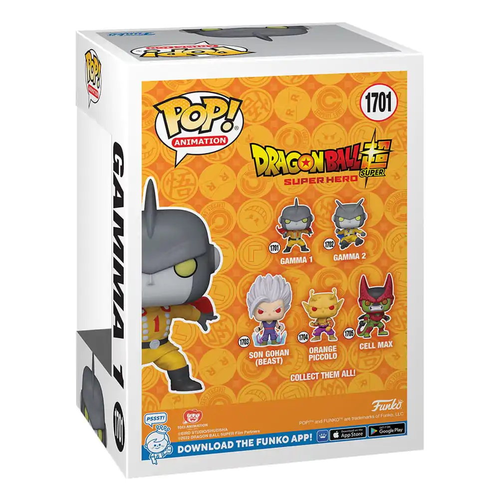 Dragon Ball Super: Super Hero Funko POP! Animation Figurina Vinyl Gamma 1 9 cm poza produsului