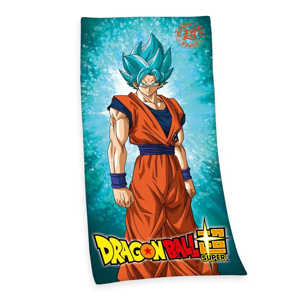 Prosop Dragon Ball Super Super Saiyan God Super Saiyan Son Goku 150 x 75 cm poza produsului