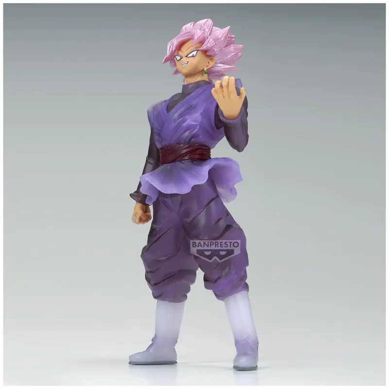 Figurină Dragon Ball Super Super Saiyan Rose Goku Black Clearise 19cm poza produsului