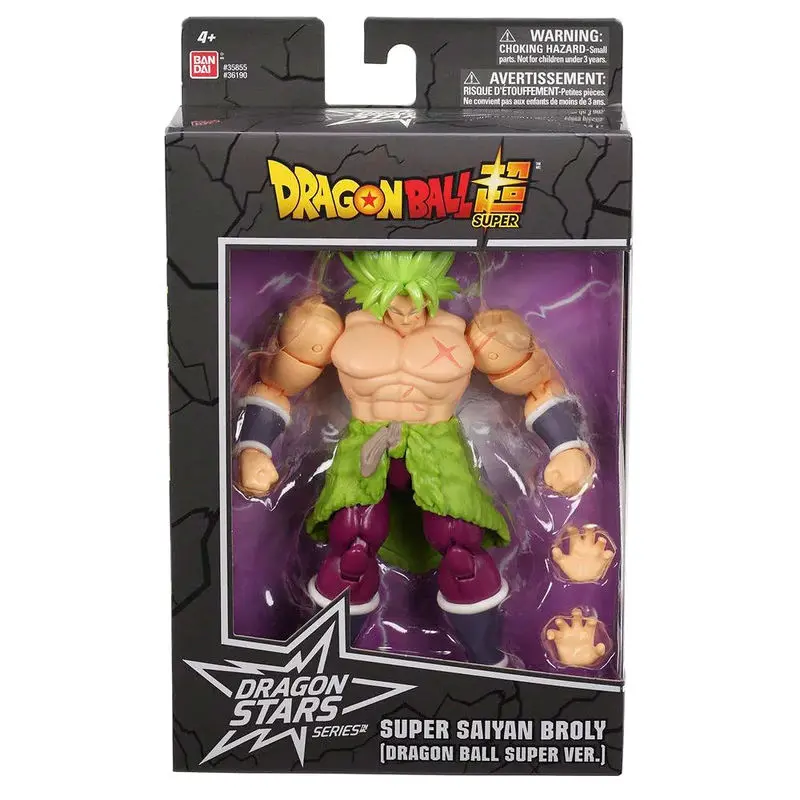 Dragon Ball Super Super Saiyan Broly figura deluxe poza produsului
