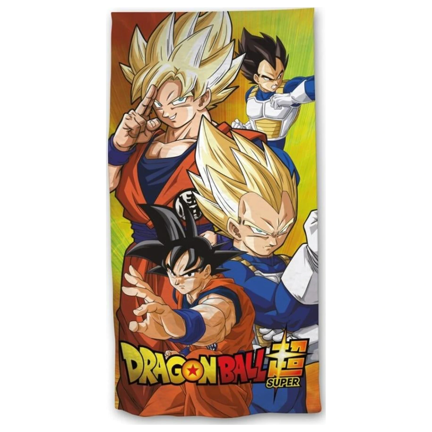 Dragon Ball Super Super Saiyan Prosop de plaja poza produsului