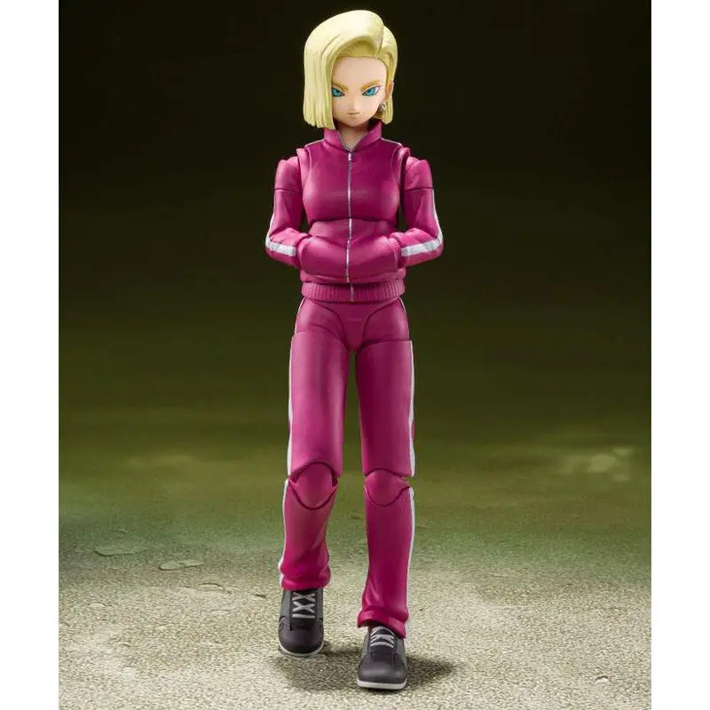 Dragon Ball Super S.H. Figuarts Figura de actiune Android 18 (Universe Survival Saga) 14 cm poza produsului