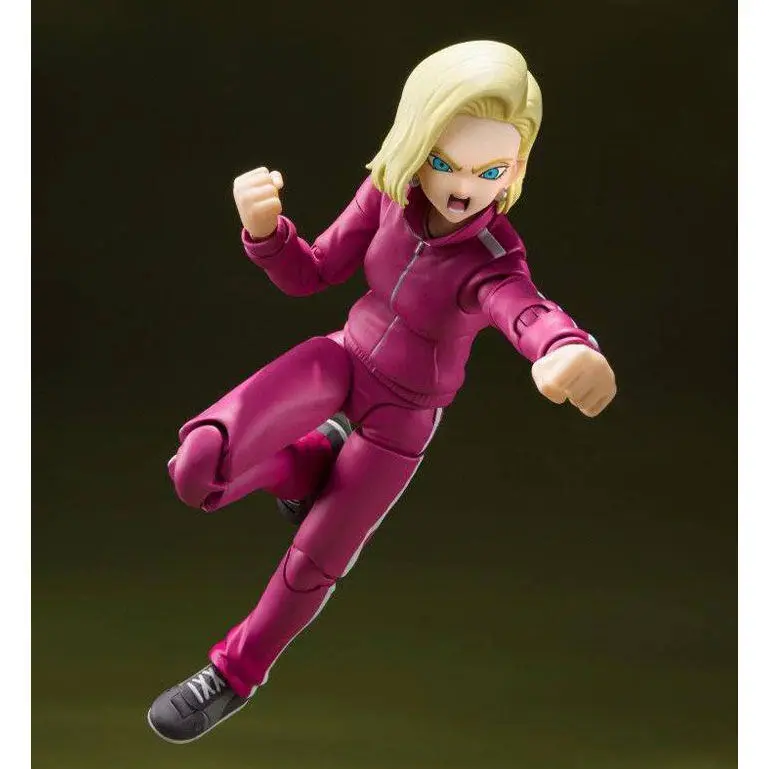 Dragon Ball Super S.H. Figuarts Figura de actiune Android 18 (Universe Survival Saga) 14 cm poza produsului