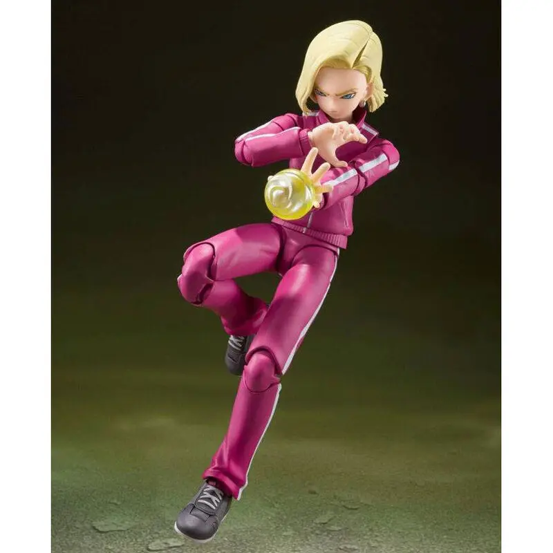 Dragon Ball Super S.H. Figuarts Figura de actiune Android 18 (Universe Survival Saga) 14 cm poza produsului