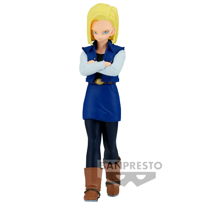 Dragon Ball Z Android 18 Figurina de lucru Solid Edge 17cm poza produsului