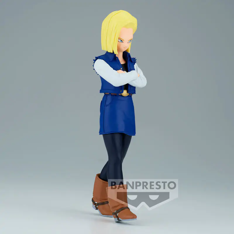 Dragon Ball Z Android 18 Figurina de lucru Solid Edge 17cm poza produsului