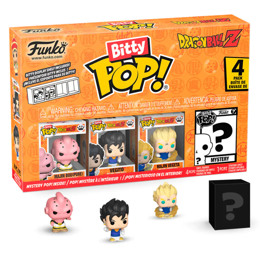 Dragon Ball Z Bitty Funko POP! Figurina de vinil 4-Pack Gohan 2,5 cm poza produsului