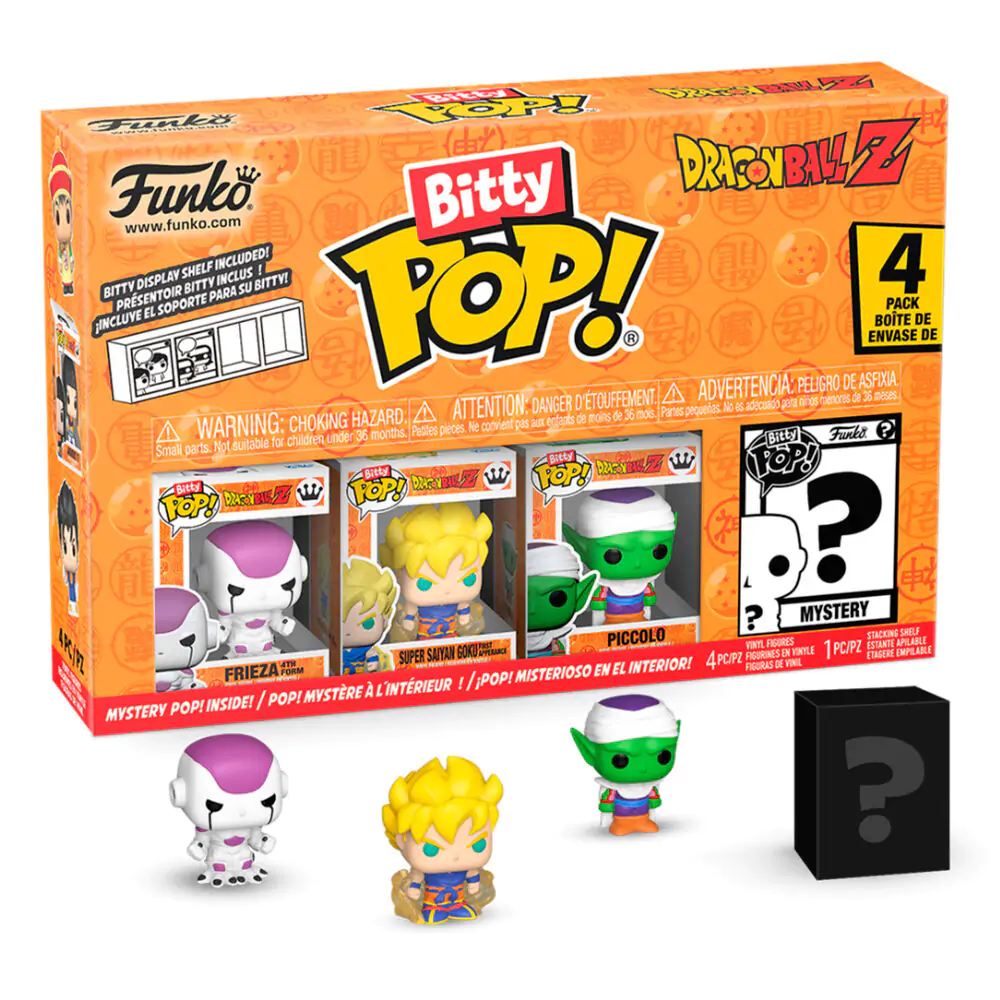 Dragon Ball Z Bitty Funko POP! Figurina Vinyl 4-Pack Kid Buu poza produsului