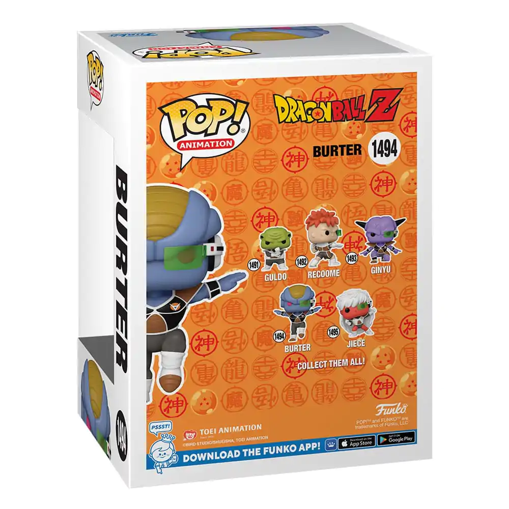 Dragon Ball Z POP! Figurină de animație din vinil Burter 9 cm poza produsului