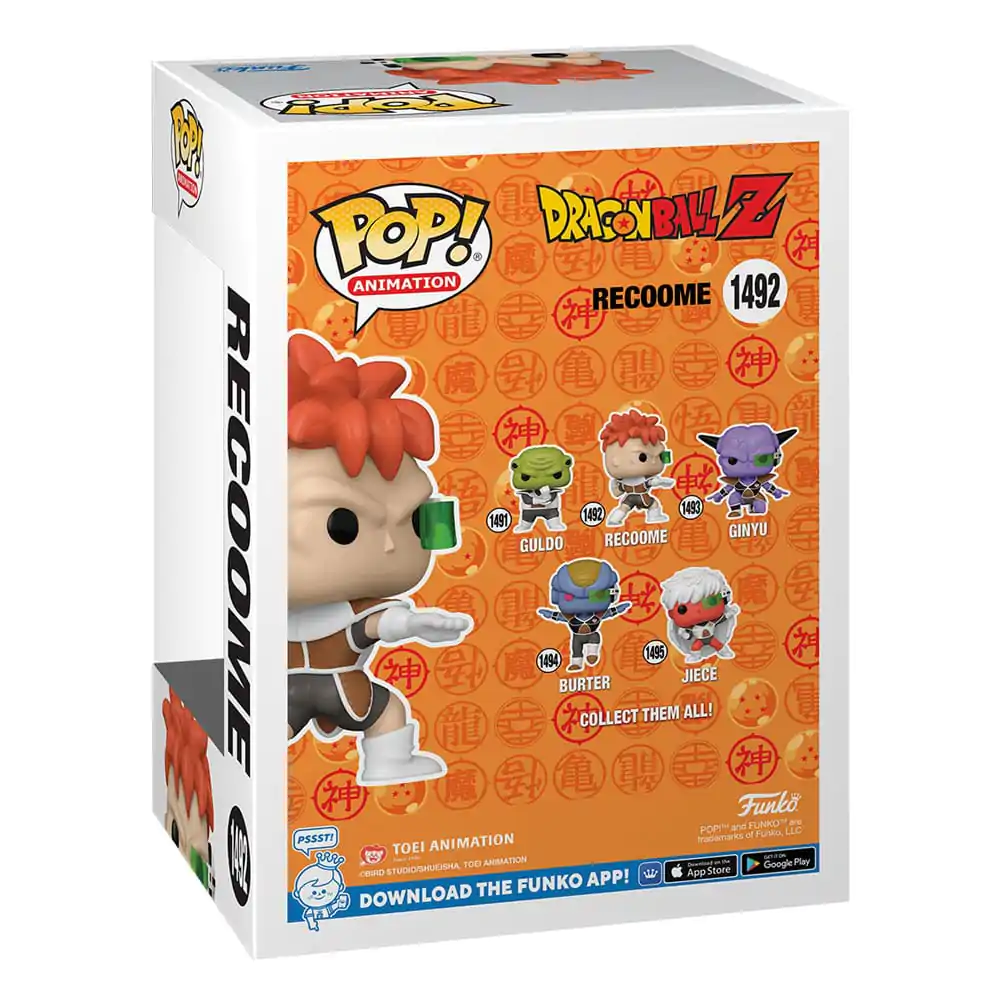 Dragon Ball Z POP! Animation Figurină Vinyl Recoome 9 cm poza produsului