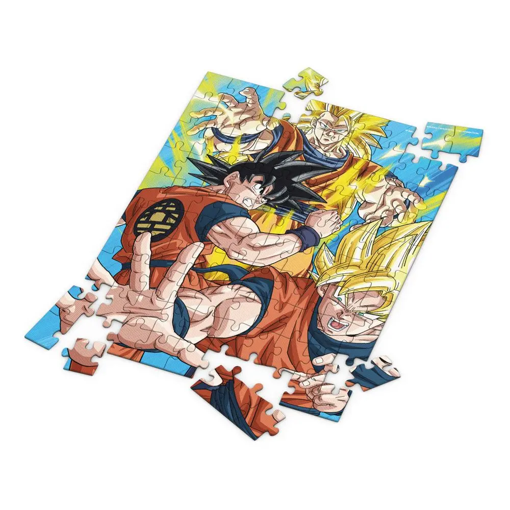 Puzzle Dragon Ball Z cu efect 3D Goku Saiyan (100 piese) poza produsului