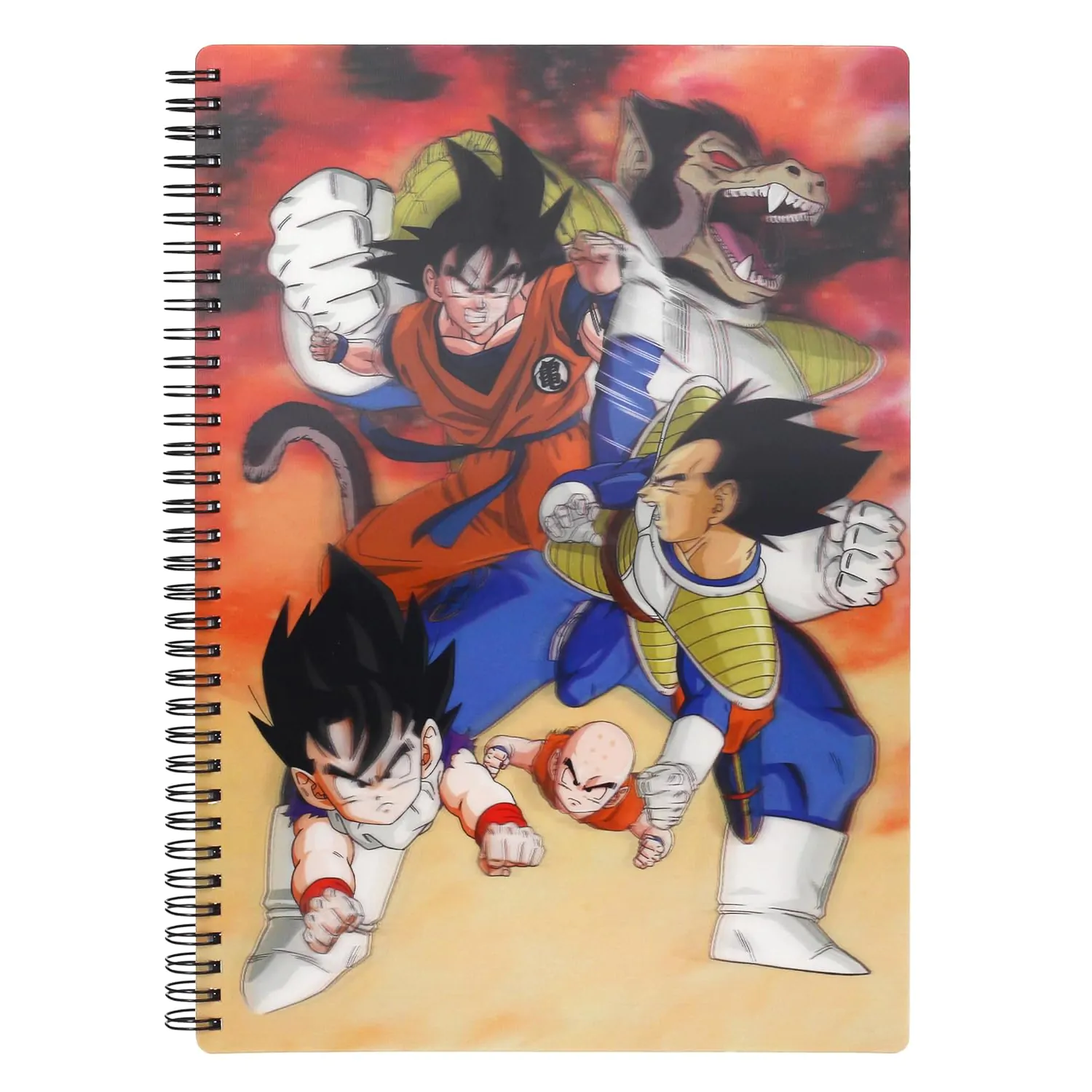 Dragon Ball Z Goku vs Vegeta caiet A4 poza produsului