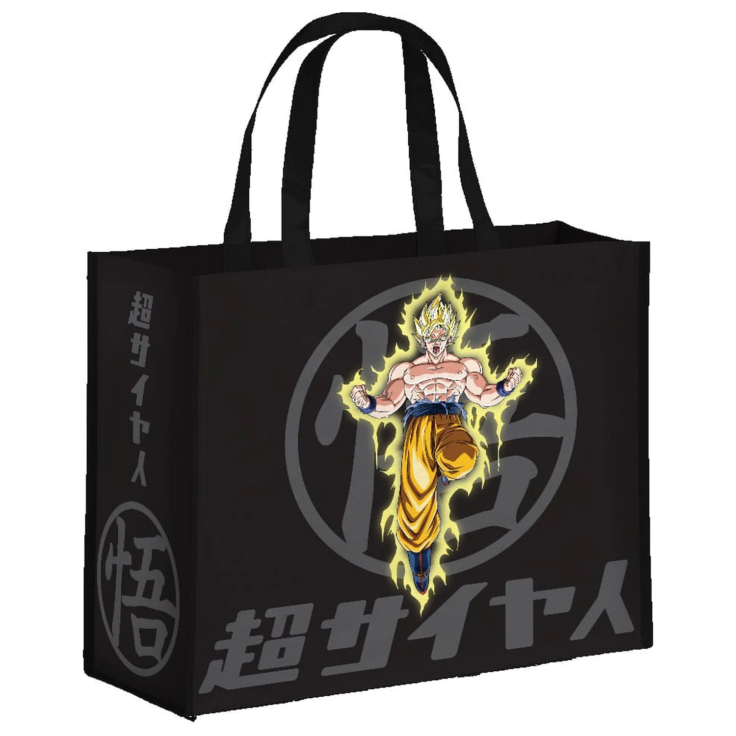 Geanta Dragon Ball Z Tote Gold poza produsului