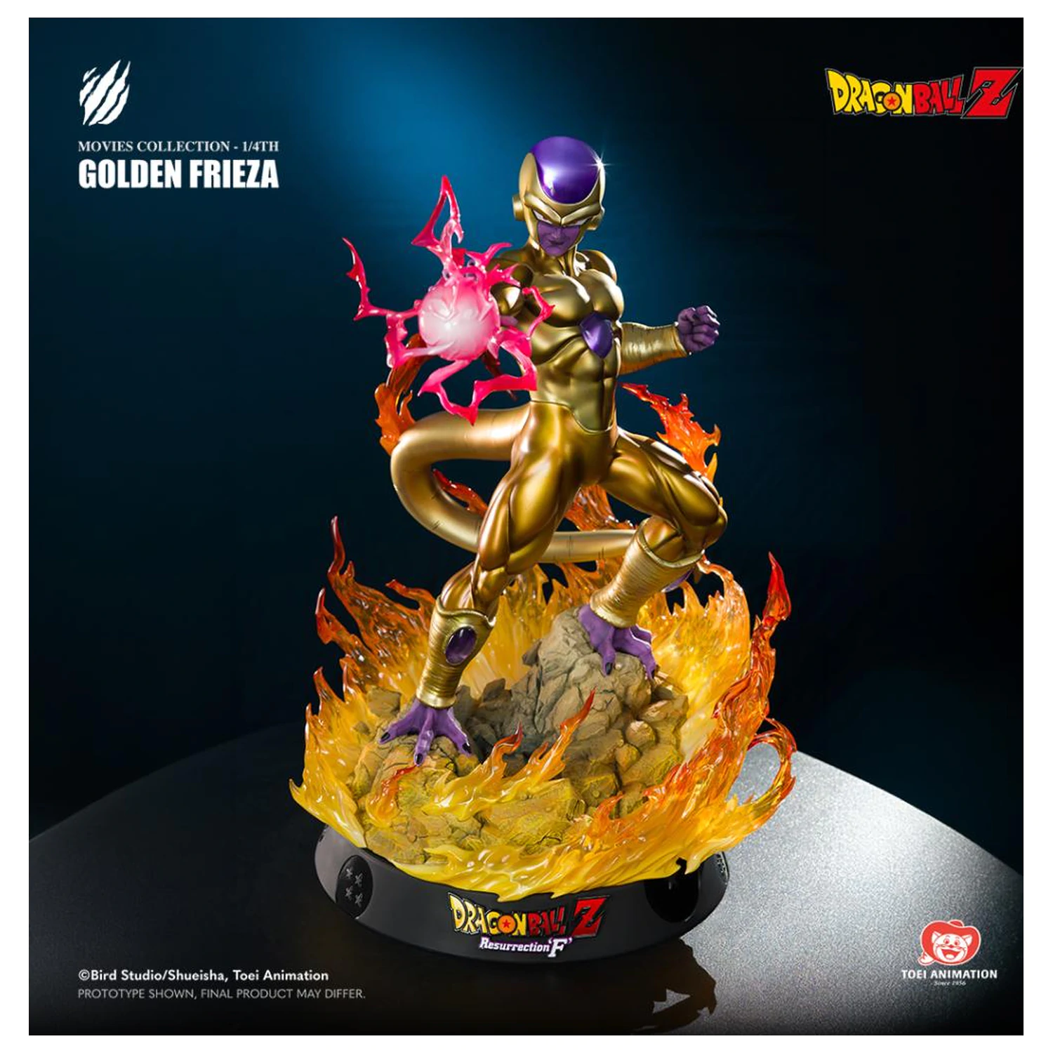 Dragon Ball Z - Statueta Golden Frieza Movie Collection de la Tsume 49 cm poza produsului