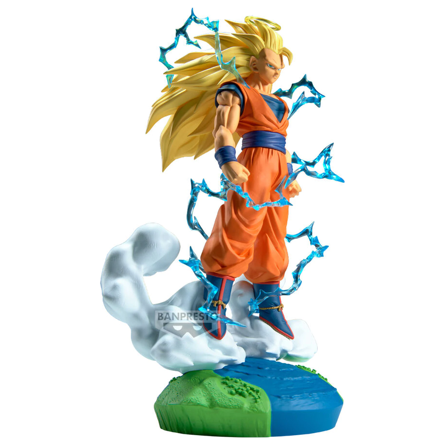 Dragon Ball Z History Box Super Saiyan 3 Son Goku figurina 18cm poza produsului