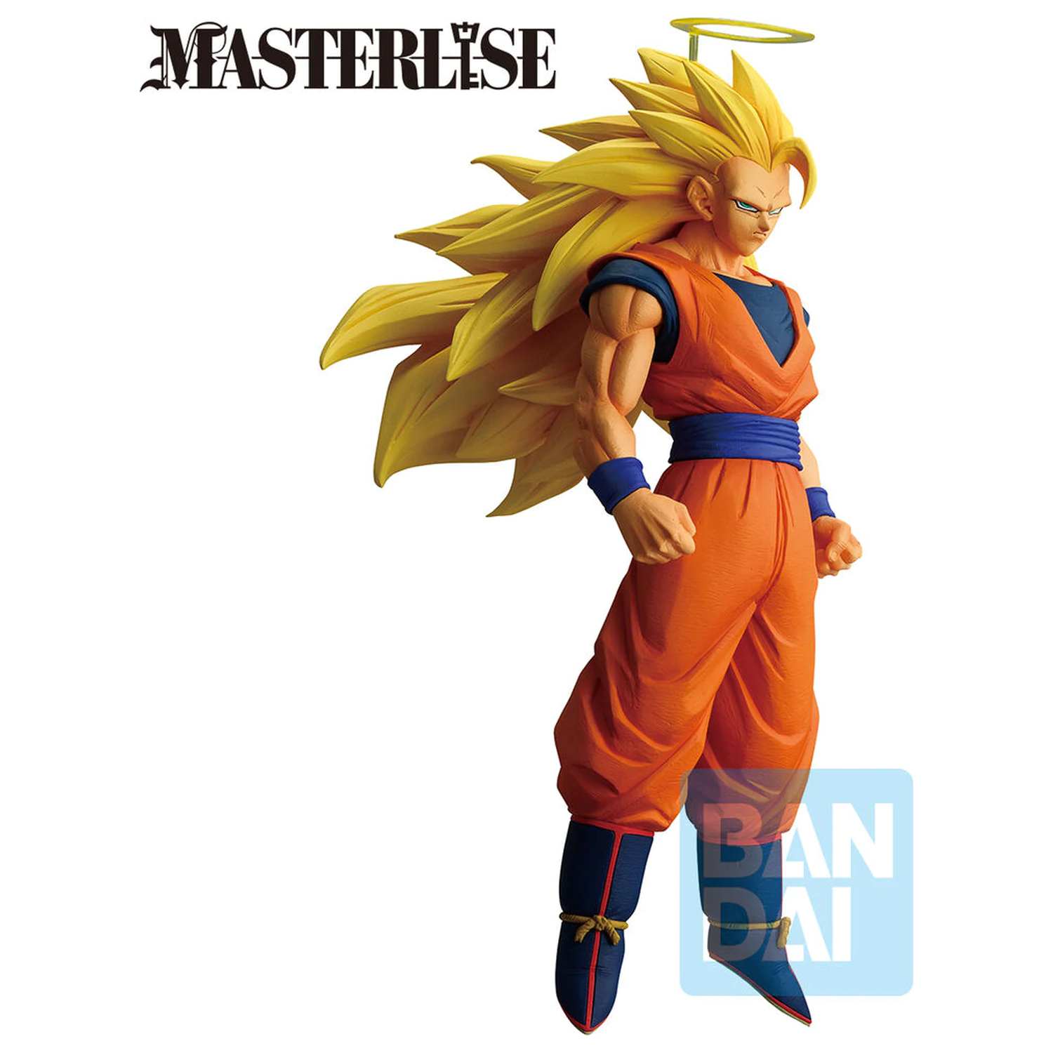 Dragon Ball Z Masterlise Battle of the Super Saiyan - Super Saiyan 3 Son Goku figurina Ichibansho 25 cm poza produsului