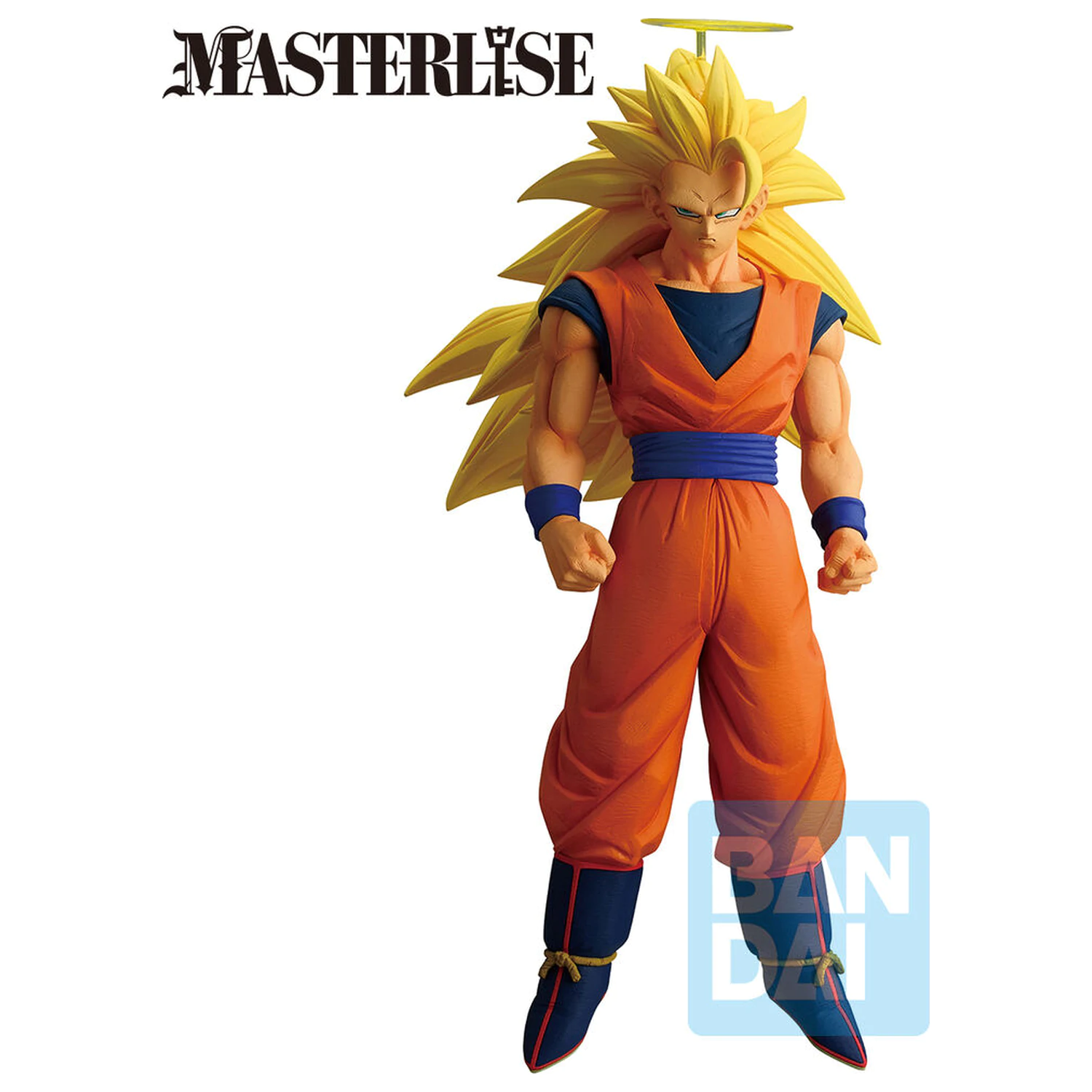 Dragon Ball Z Masterlise Battle of the Super Saiyan - Super Saiyan 3 Son Goku figurina Ichibansho 25 cm poza produsului