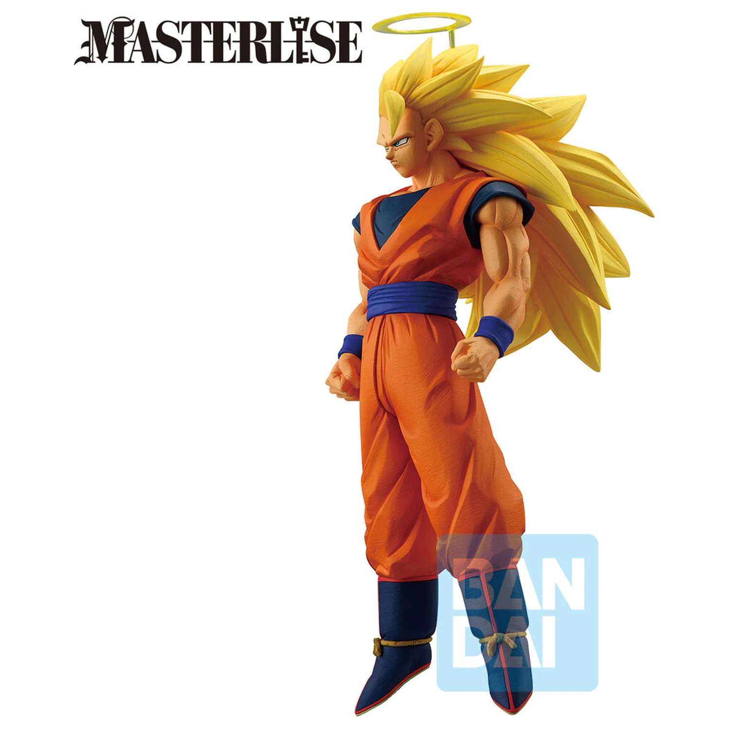 Dragon Ball Z Masterlise Battle of the Super Saiyan - Super Saiyan 3 Son Goku figurina Ichibansho 25 cm poza produsului