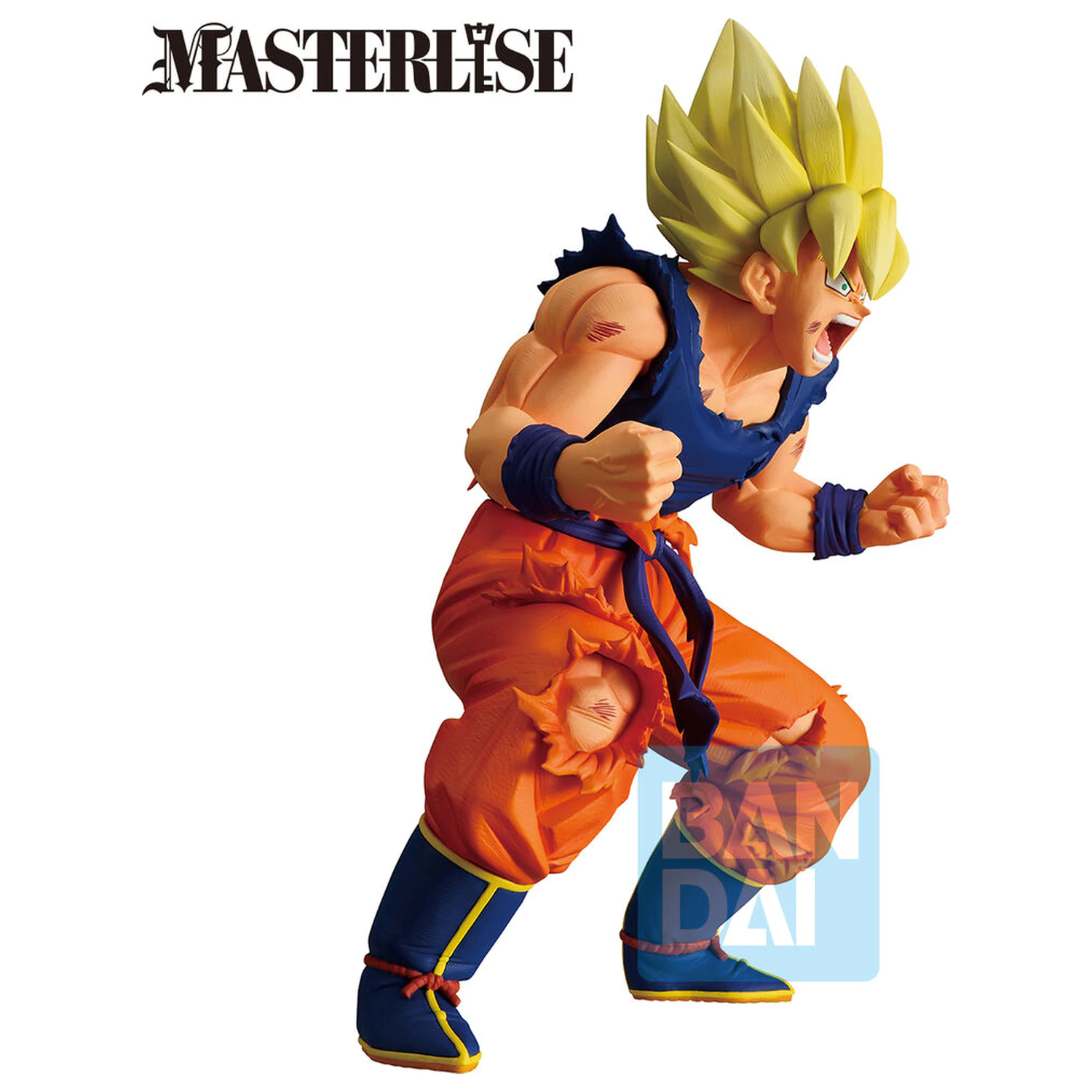 Dragon Ball Z Masterlise Battle of the Super Saiyan - Super Saiyan Son Goku Ichibansho figurina 19 cm poza produsului
