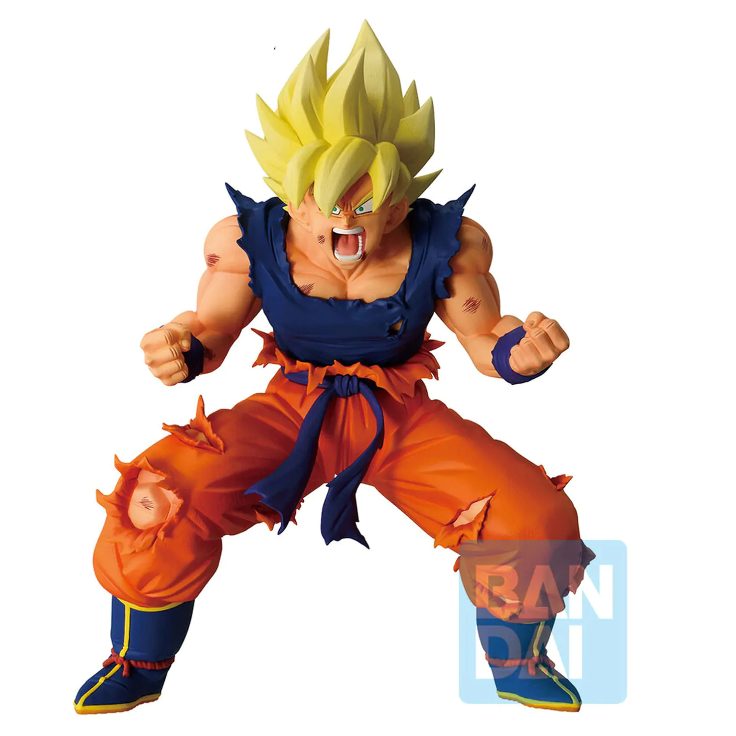 Dragon Ball Z Masterlise Battle of the Super Saiyan - Super Saiyan Son Goku Ichibansho figurina 19 cm poza produsului