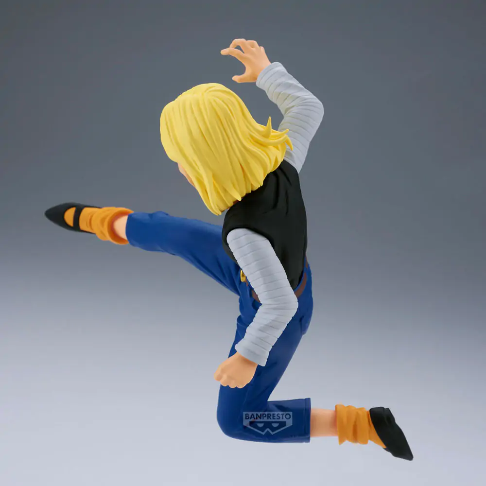 Dragon Ball Z Match Makers Android 18 & Mr. Satan set 2 figurine 11-8cm poza produsului