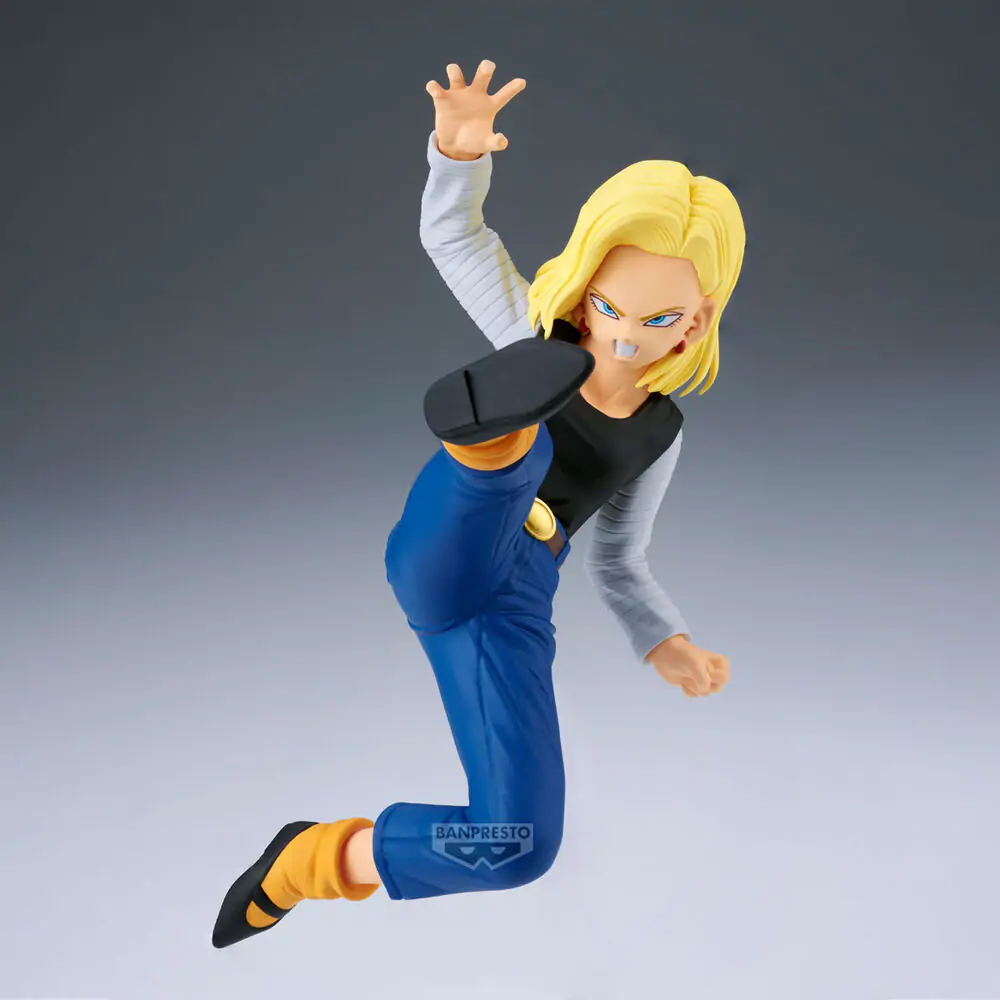 Dragon Ball Z Match Makers Android 18 & Mr. Satan set 2 figurine 11-8cm poza produsului