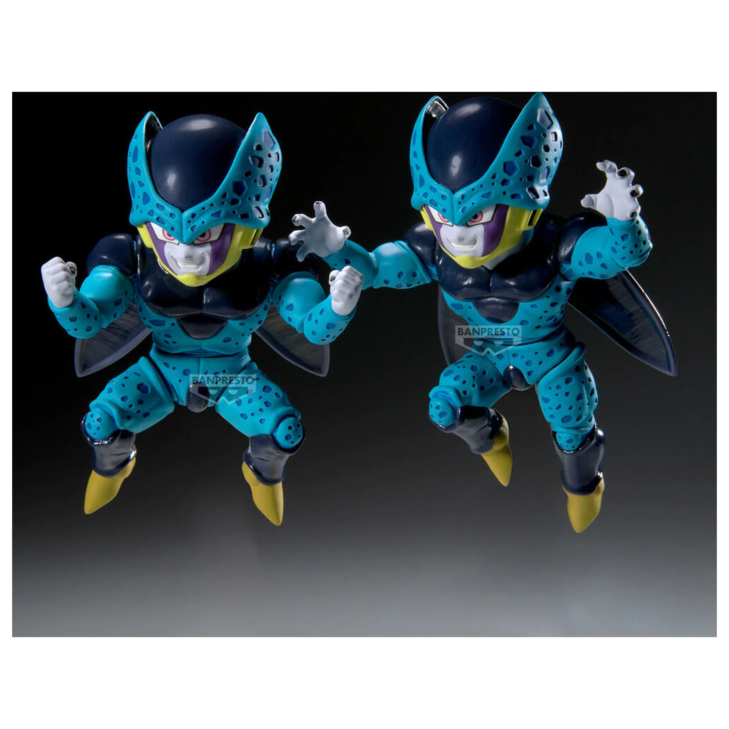 Dragon Ball Z Match Makers Cell Jr VS Super Saiyan 2 Son Gohan figurina 11cm poza produsului
