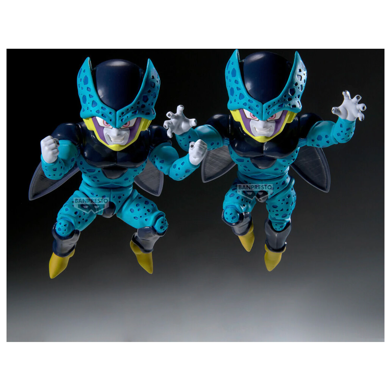 Dragon Ball Z Match Makers Cell Jr VS Super Saiyan 2 Son Gohan figurina 11cm poza produsului