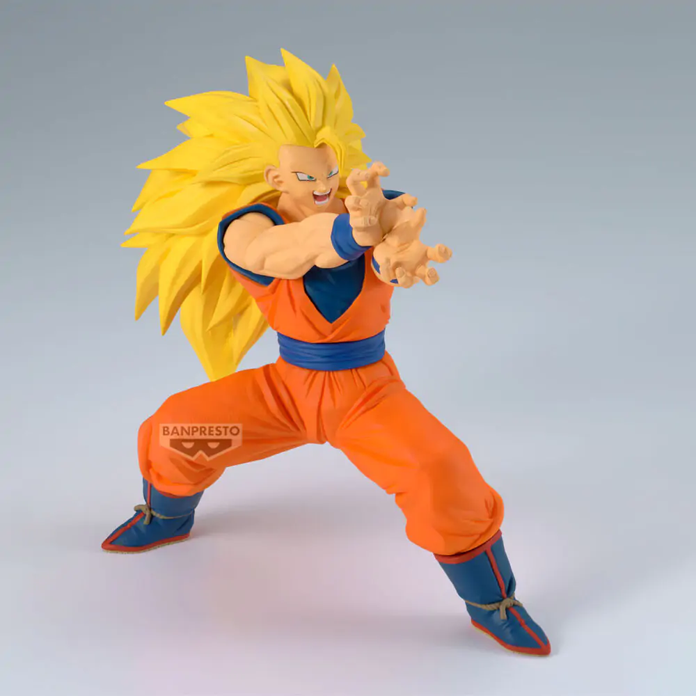 Dragon Ball Z Match Makers Super Saiyan 3 Son Goku vs Majin Buu Pure figurina 16cm poza produsului