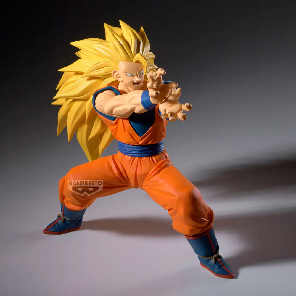 Dragon Ball Z Match Makers Super Saiyan 3 Son Goku vs Majin Buu Pure figurina 16cm poza produsului