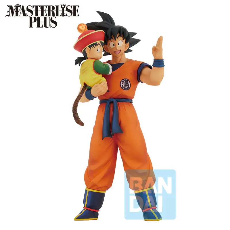 Dragon Ball Z Omnibus Amazing Son Goku & Son Gohan Ichibansho figurina 25cm poza produsului