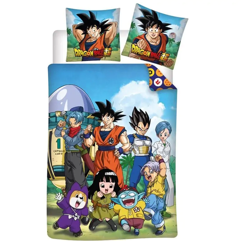 Dragon Ball Z lenjerie de pat din polycotton poza produsului