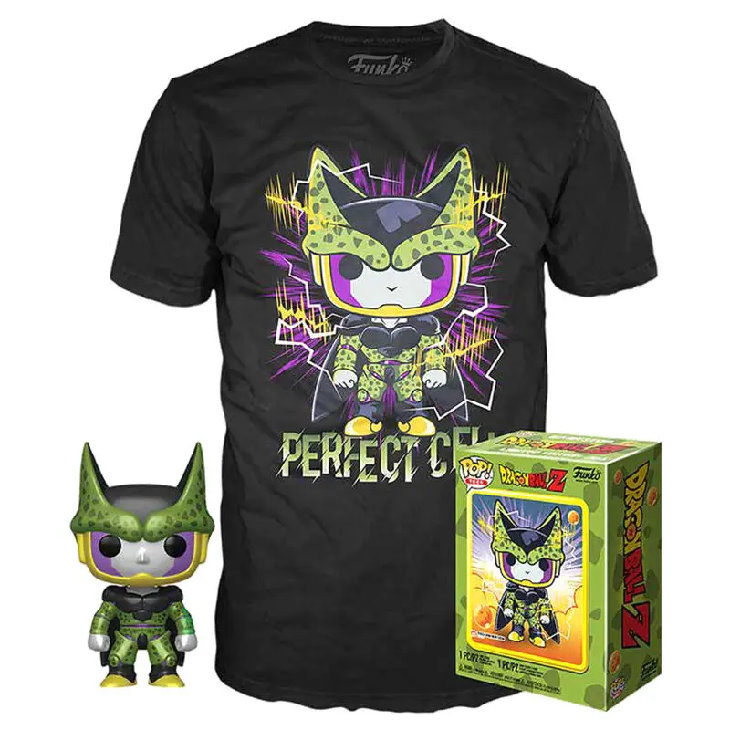 Dragon Ball Z tricou și figurină Funko pachet Perfect Cell poza produsului