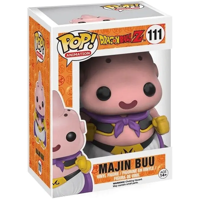Dragon Ball Z POP! Animation Figurină de Vinil Majin Buu 9 cm poza produsului