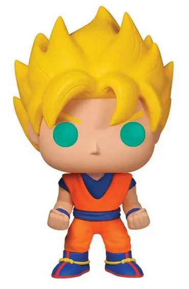 Figurină de vinil Dragon Ball Z POP! Super Saiyan Goku 10 cm poza produsului