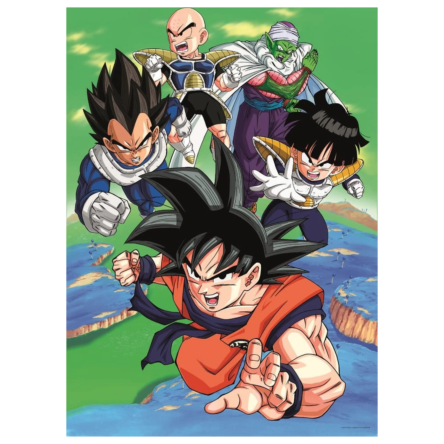 Puzzle Dragon Ball Z 1000 piese poza produsului