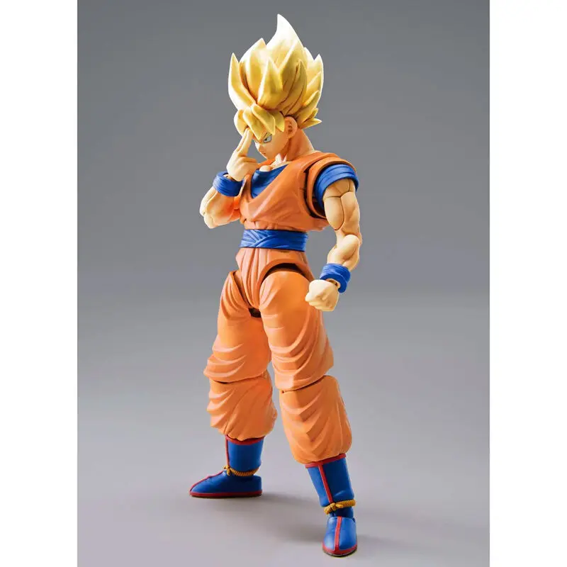 Dragon Ball Z Rise Standard Super Saiyan Goku New Version Kit Model 16 cm poza produsului