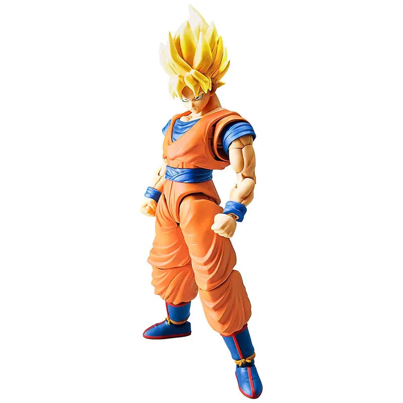 Dragon Ball Z Rise Standard Super Saiyan Goku New Version Kit Model 16 cm poza produsului