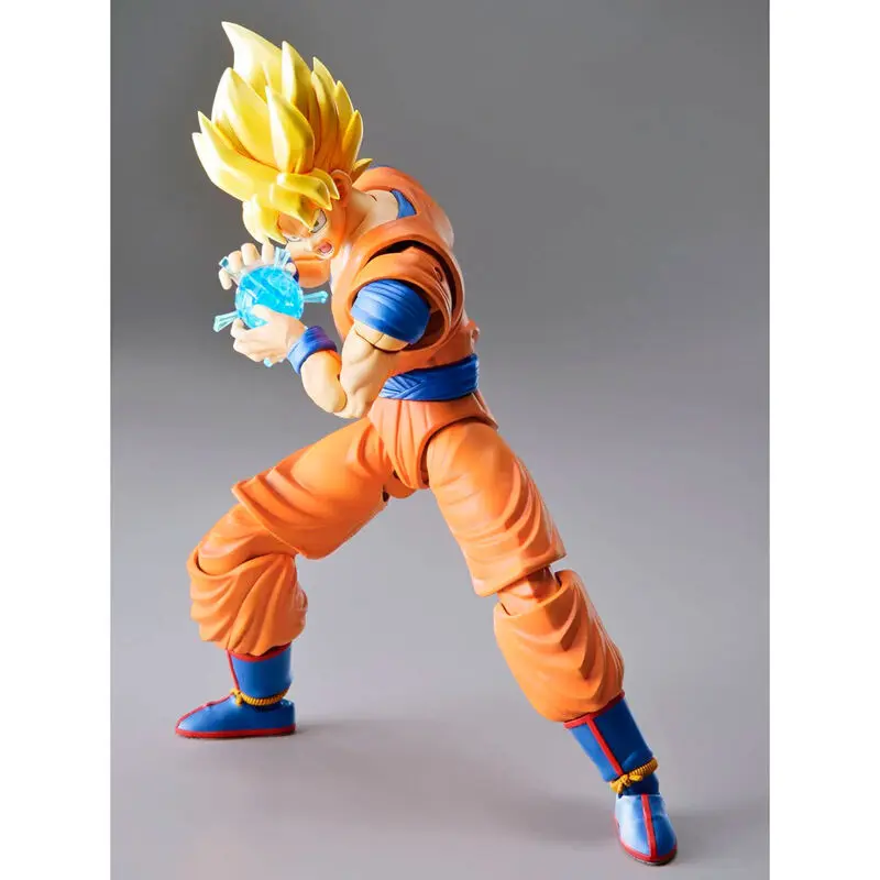 Dragon Ball Z Rise Standard Super Saiyan Goku New Version Kit Model 16 cm poza produsului